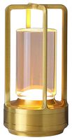 TGR-LED-TL-G - Rechargeable Portable LED Touch Lantern / Lamp, Gold