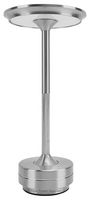TGR-LED-TL-S-V2 - Rechargeable Portable LED Touch Desk Lamp, Silver