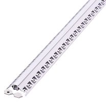 VT-8103 - 2m Corner Mounting Kit with Diffuser for LED Strip, 50.12x22.34mm, Silver