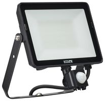 ECOFL50-4K-PIR - 50W EcoLink LED Floodlight with PIR, 4000K, 4250lm, IP65, Black