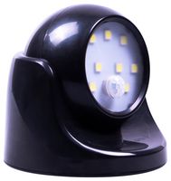 GH120BLK - 9 LED Motion Sensor Light with PIR, Black
