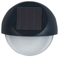 LF1254S - Solar LED Ivy Wall Light, Black, IP44