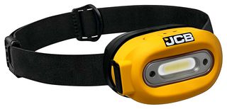 JCB-HT-XTRA - Rechargeable Head Torch with Motion Sensor, 260lm, IP44