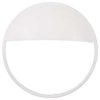 ILBHPA009 - Tough Shell Compact Bulkhead Circular Eyelid Accessory, White
