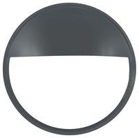 ILBHPA015 - Tough Shell Compact Bulkhead Circular Eyelid Accessory, Anthracite Grey