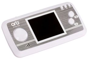 thumbs up retro handheld console