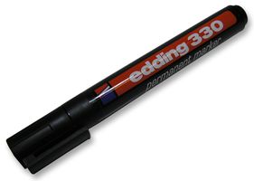 330-001 - Chisel Tip Permanent Marker Pen - Black