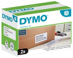 S0947420 - LabelWriter XL High Capacity Large Shipping Labels, 59 x 102mm, 2x 575 Pack