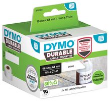 1933085 - Durable Barcode Labels 19 x 64mm Black on White, 2x 450