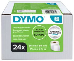 S0722390 - Large Permanent Address Labels 36 x 89mm, 24x 260