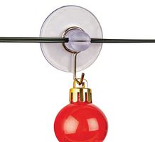AC03089 - Suction Cups with Metal Hooks Pack of 12
