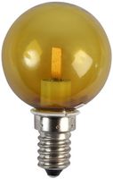 BLMG4514A-RVW1H23 - G45 E14 LED Golf Ball Bulb, 1.4W Amber