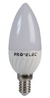 PEL00340 - 5W (35W) E14 LED Frosted Candle Bulb, Warm White ND