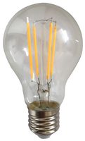 PEL00911-E - 8W LED GLS Filament Bulb, E27, 2700K, Non-Dimmable