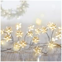 LB184713WW - 160 Multi Action Warm White Star Cluster Micro Brights with Timer