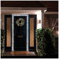 LV191441W - LED Garland Door Lights, White