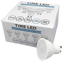 757888 - 4W LED GU10 Bulbs, 350lm, 4000K, Pack of 5