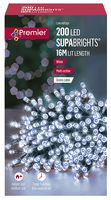 FLV162170W-CPC - 200 LED White Fairy Lights with Timer, 23.9m