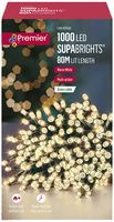 LV192153WW - 1000 LED Warm White Fairy Lights with Timer, 87.9m