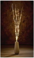 LV081488 - 1.2m Silver Twig with 80 Warm White LEDs