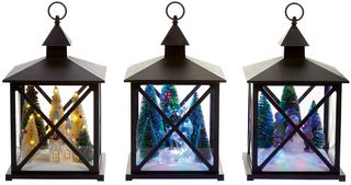 LB191273 - 33cm Christmas Gazebo Lantern