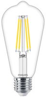 929003059402 - 5.9W MASTER Value Filament LED ST64 Bulb, E27, Dimmable, 2700K, 806lm