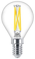 929003012082 - 2.5W LED Clear P45 Golf Ball Bulb, BC/B22, Dimmable 2200-2700K, 340lm