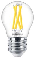 929003013282 - 3.4W LED Clear P45 Golf Ball Bulb, E27, Dimmable 2200-2700K, 470lm