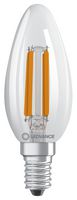 4058075747821 - 2.5W LED Filament GLS Bulb, E14, 2700K, 470lm, Non-Dimmable