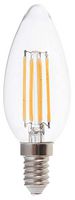 212848 - 6W LED Filament Candle Bulb, E14, 3000K, 800lm, Non-Dimmable