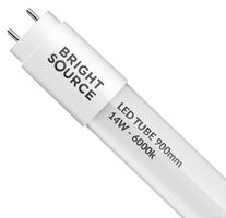 237808 - 14W LED T8 Tube with LED Starter, G13, 6000K, 1400lm, 3ft