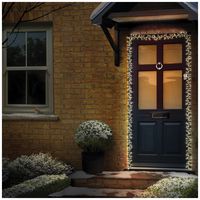 LV243723WW - 440 LED Supabrights Door Garland, Warm White, 5.5m