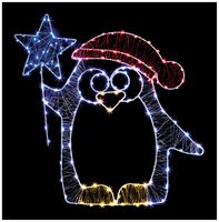 LV243001 - 50cm Microbright LED Penguin Motif