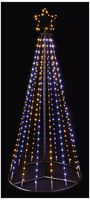 LV243054 - 1.4m Flexibright Pyramid Tree, White / Warm White