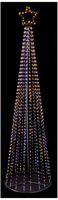 LV243056 - 2.5m Flexibright Pyramid Tree, White / Warm White