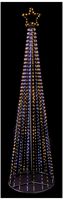 LV243057 - 4m Flexibright Pyramid Tree, White / Warm White
