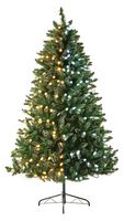 TR800RKFL - 2.4m Pre-Lit Rockingham Forest Christmas Tree With Colour Switch