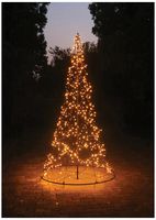 XH10012 - 3.05m Pre-Lit Copper Gold Twinkling Christmas Tree with Timer