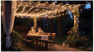 EC10020 - 40 LED Connectable String Lights with White Cable, Warm White, 5m