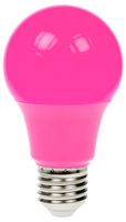 GLS/LED/6W/ES/PINK/D - 6W LED GLS Bulb, ES/E27, Pink, Dimmable