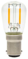 PYGMY/LED/2W/SBC/22KD - 2W LED Filament Pygmy Bulb, SBC, 2200K, 160lm, Dimmable