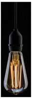 ST64/FILDIM/4W/BC/WW - 4W LED Filament ST64 Bulb, BC/B22, 1800K, 250lm, Dimmable