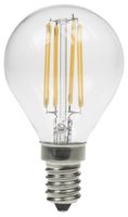 GOLF/LEDFIL/4WSESD - 4W LED Filament Golf Ball Bulb, E14, 2700K, 420lm, Dimmable