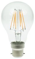 GLS/FILDIM/4W/BC - 4W LED Filament GLS Bulb, BC/B22, 2700K, 360lm, Dimmable
