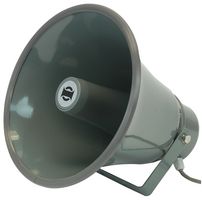 TC30AH - 30W 100V Line Weatherproof 10" Round Metal Horn Speaker, IP66