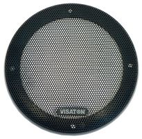 GRILLE10R/134 - Black Round Speaker Grille, 100mm