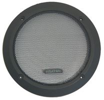 GRILLE13R - Black Round Speaker Grille, 13cm