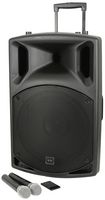 QX12PA-PLUS - 100W 12” Portable PA with UHF Mics, USB/SD/FM & Bluetooth