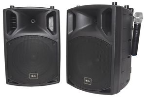 PAV10 - Portable PA System with Bluetooth and DVD Player