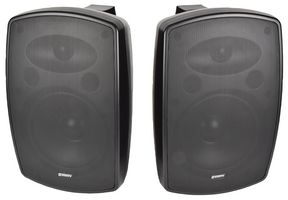 BH8-B - 8" 80W Installation Speakers IP44, 8Ohm Black (Pair)